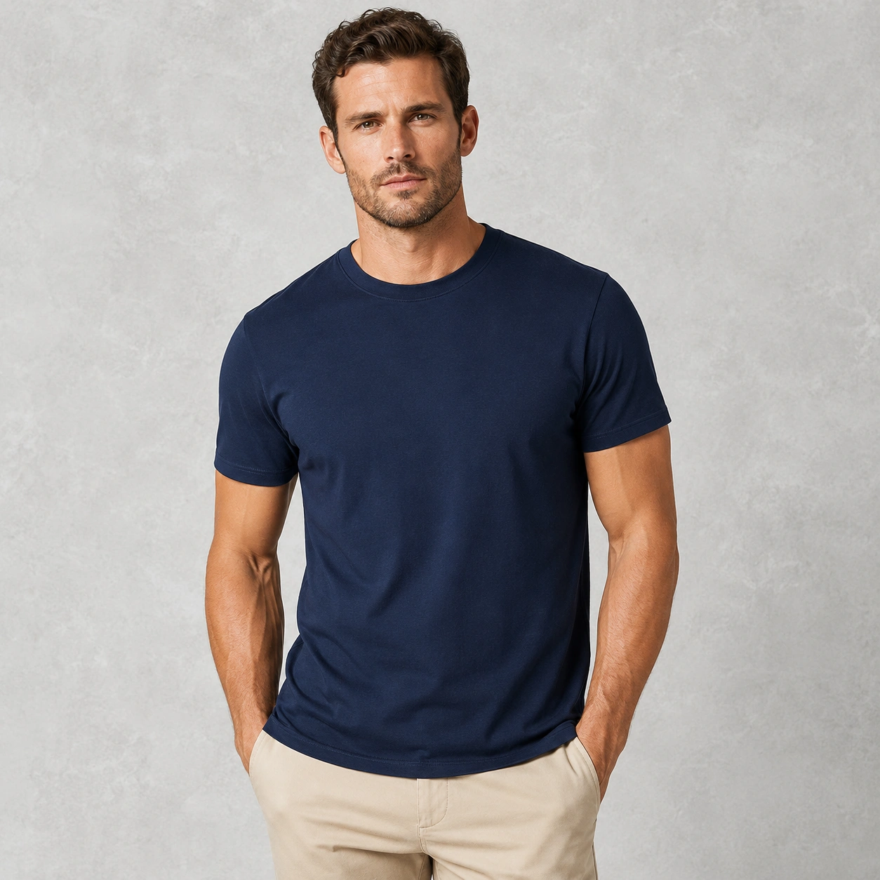 Camiseta Bolso Areia